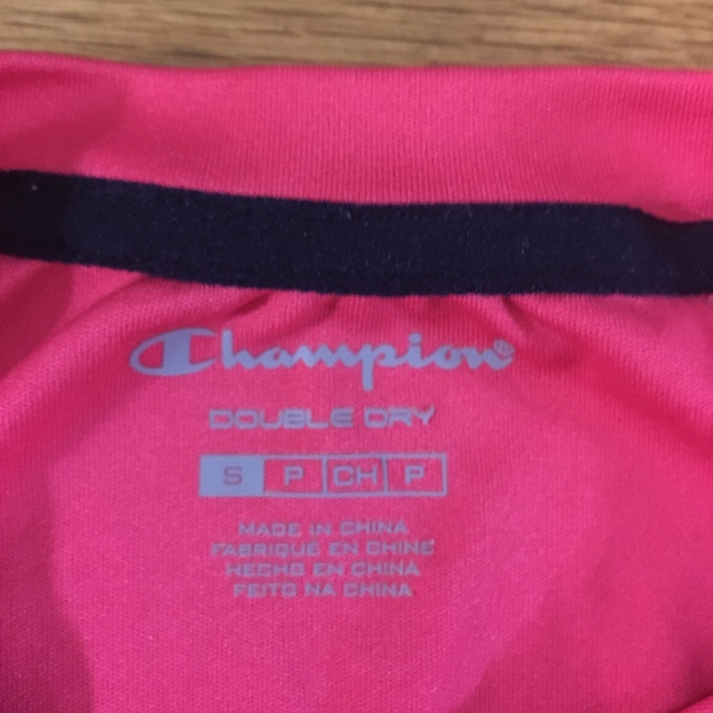 Champion Women’s pink sports top - Picture 3 of 4